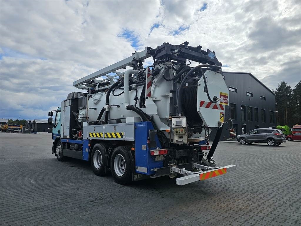 Renault 6x4 WUKO RIVARD RECYTLING for collecting liquid wa - Каналопочистваща машина: снимка 4 Renault 6x4 WUKO RIVARD RECYTLING for collecting liquid wa - Каналопочистваща машина: снимка 4