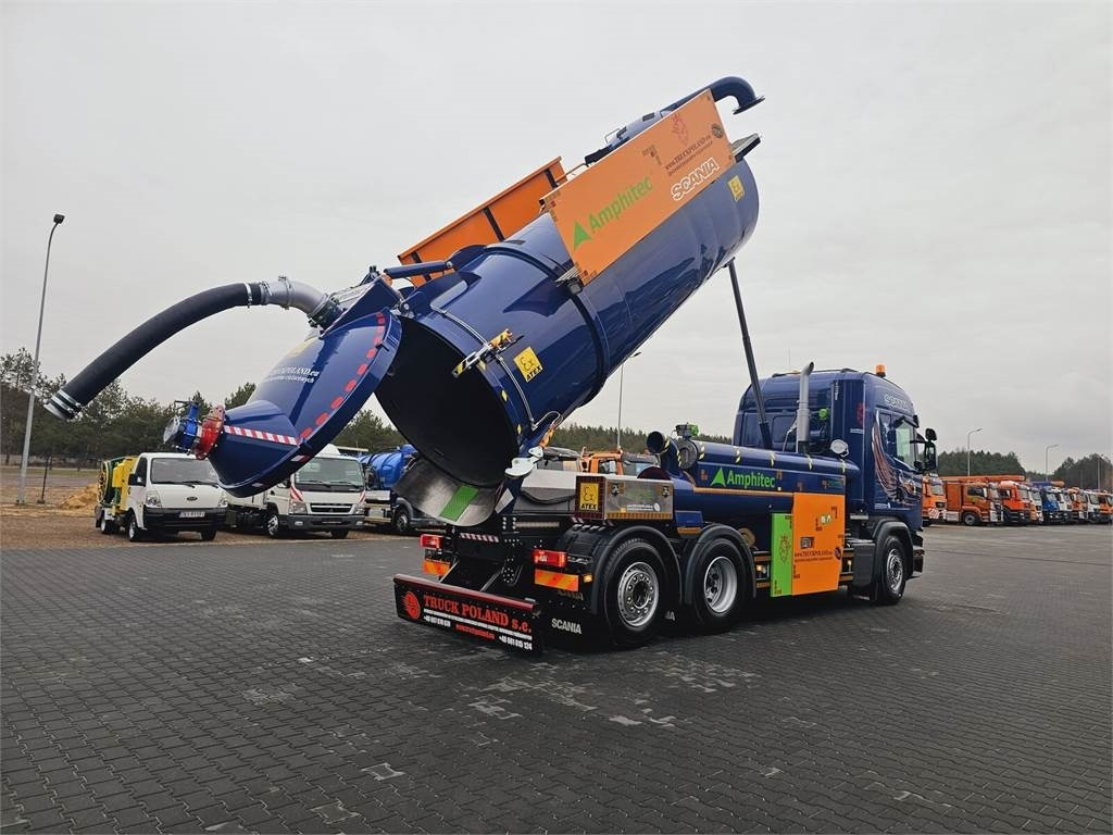 Scania Amphitec VORTEX ATEX EURO 6 vacuum suction loader - Багер: снимка 1 Scania Amphitec VORTEX ATEX EURO 6 vacuum suction loader - Багер: снимка 1