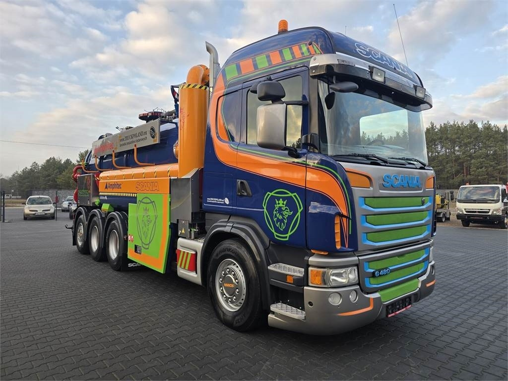 Scania Amphitec VORTEX G2 ATEX suction and blowing vacuum - Каналопочистваща машина: снимка 2 Scania Amphitec VORTEX G2 ATEX suction and blowing vacuum - Каналопочистваща машина: снимка 2