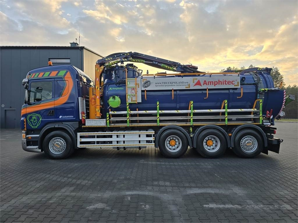 Scania Amphitec VORTEX G2 ATEX suction and blowing vacuum - Каналопочистваща машина: снимка 4 Scania Amphitec VORTEX G2 ATEX suction and blowing vacuum - Каналопочистваща машина: снимка 4