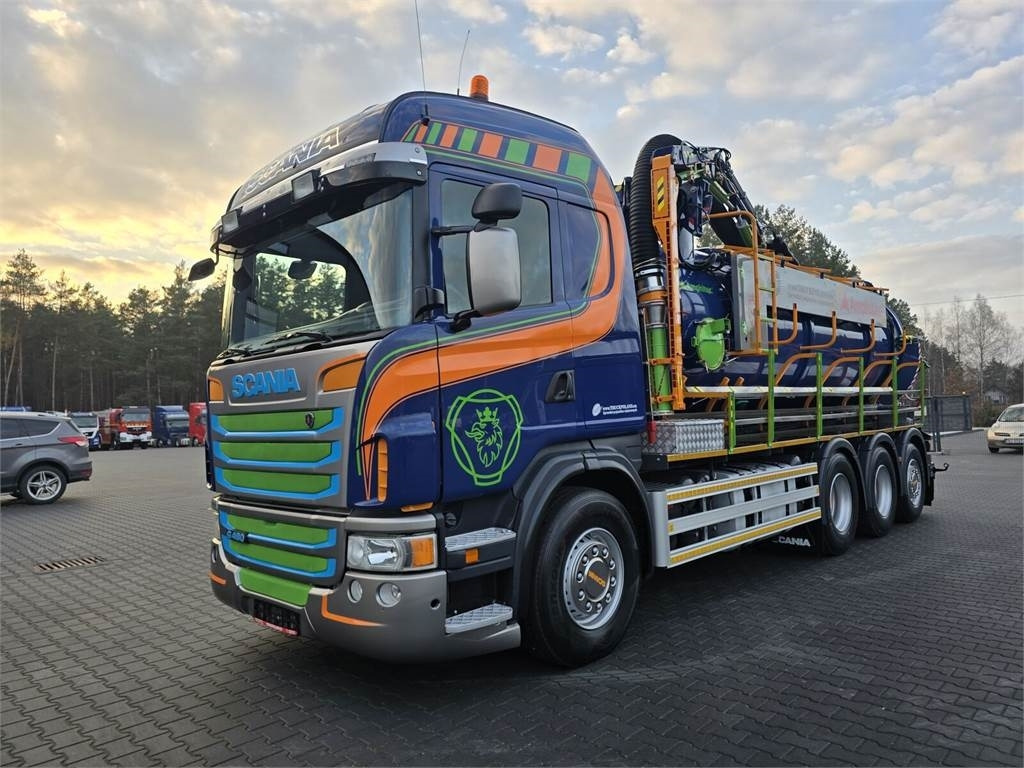 Scania Amphitec VORTEX G2 ATEX suction and blowing vacuum - Каналопочистваща машина: снимка 3 Scania Amphitec VORTEX G2 ATEX suction and blowing vacuum - Каналопочистваща машина: снимка 3