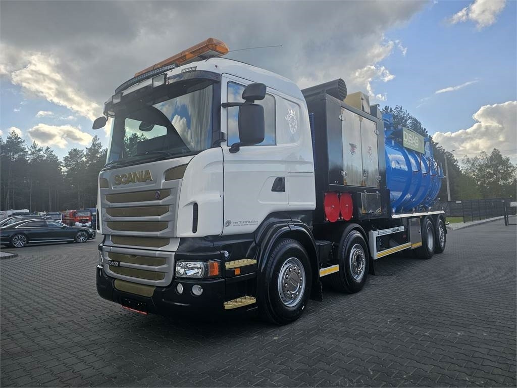 Scania Disab Centurion P210/8 Vacuum suction loader - Каналопочистваща машина: снимка 3 Scania Disab Centurion P210/8 Vacuum suction loader - Каналопочистваща машина: снимка 3