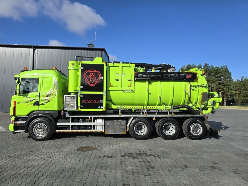 Scania Disab Centurion P210/9 Suction-blowing vacuum load - Багер: снимка 4 Scania Disab Centurion P210/9 Suction-blowing vacuum load - Багер: снимка 4