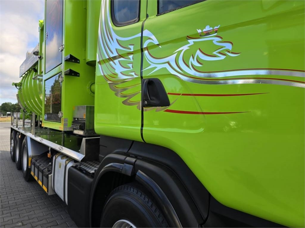 Каналопочистваща машина Scania Disab Centurion P210/9 Suction-blowing vacuum load: снимка 8
