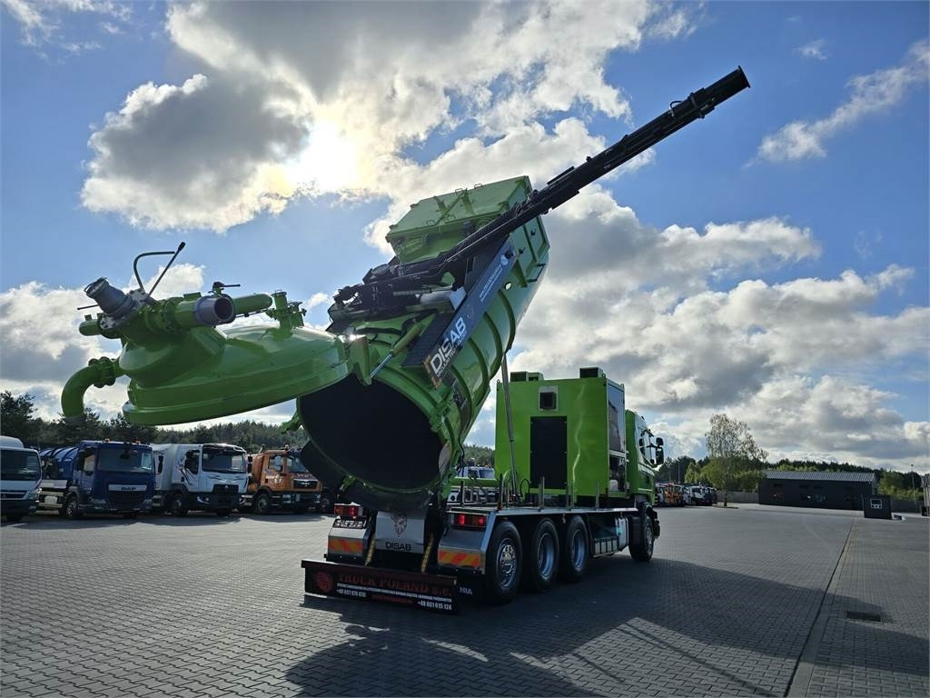 Scania Disab Centurion P210/9 Suction-blowing vacuum load - Каналопочистваща машина: снимка 1 Scania Disab Centurion P210/9 Suction-blowing vacuum load - Каналопочистваща машина: снимка 1