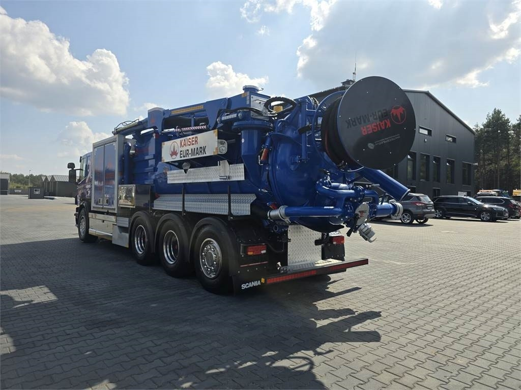 Scania KAISER EUR-MARK PL 8 Vacuum suction-blowing loader - Каналопочистваща машина: снимка 5 Scania KAISER EUR-MARK PL 8 Vacuum suction-blowing loader - Каналопочистваща машина: снимка 5