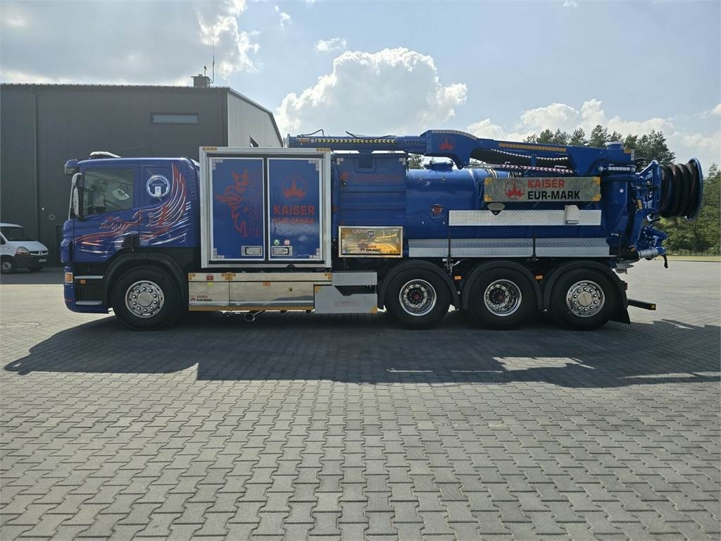Scania KAISER EUR-MARK PL 8 Vacuum suction-blowing loader - Каналопочистваща машина: снимка 4 Scania KAISER EUR-MARK PL 8 Vacuum suction-blowing loader - Каналопочистваща машина: снимка 4