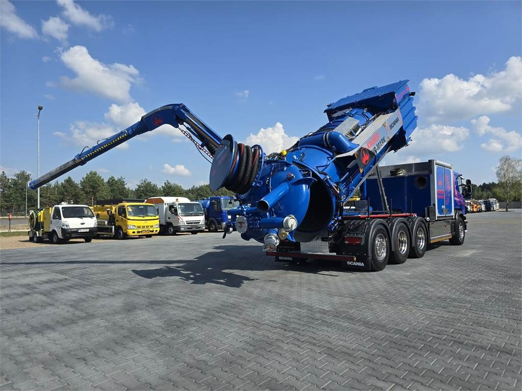 Scania KAISER EUR-MARK PL 8 Vacuum suction-blowing loader - Каналопочистваща машина: снимка 1 Scania KAISER EUR-MARK PL 8 Vacuum suction-blowing loader - Каналопочистваща машина: снимка 1