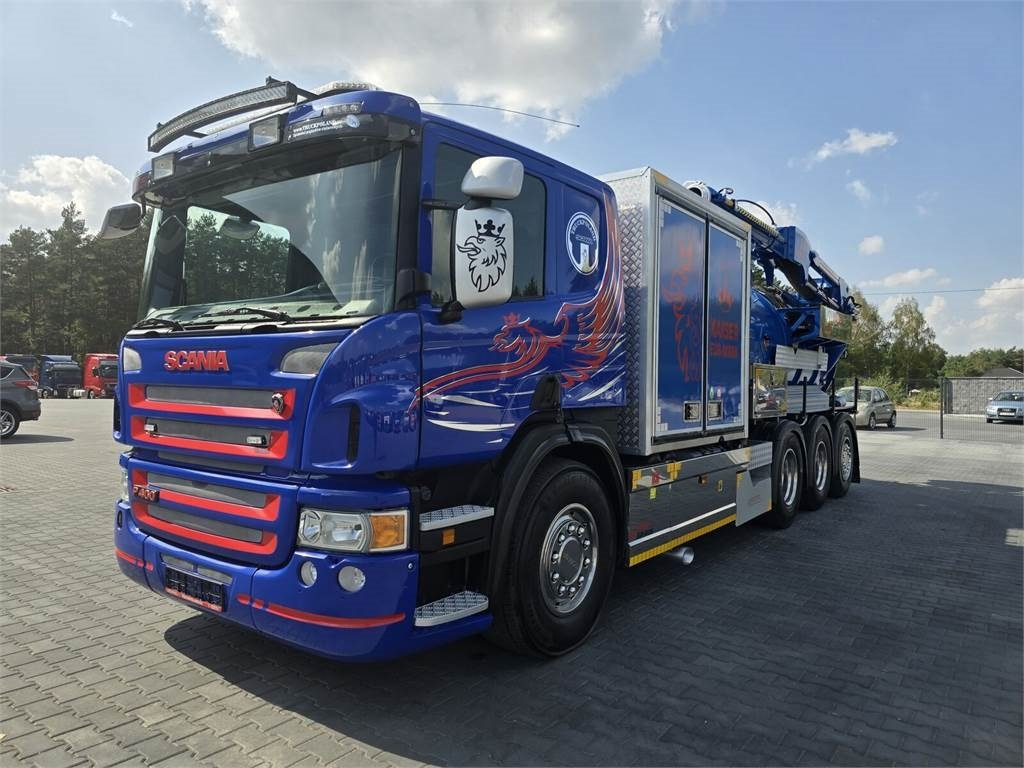 Scania KAISER EUR-MARK PL 8 Vacuum suction-blowing loader - Каналопочистваща машина: снимка 3 Scania KAISER EUR-MARK PL 8 Vacuum suction-blowing loader - Каналопочистваща машина: снимка 3