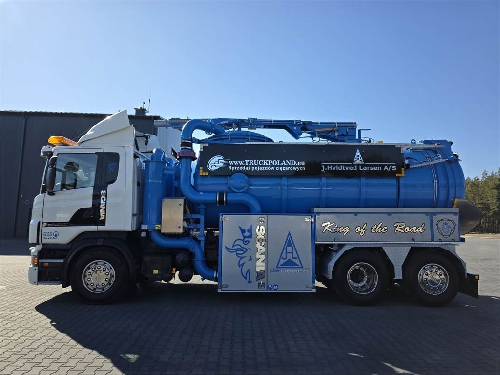 Scania Larsen FlexVac 311 Vacuum suction loader - Каналопочистваща машина: снимка 4 Scania Larsen FlexVac 311 Vacuum suction loader - Каналопочистваща машина: снимка 4