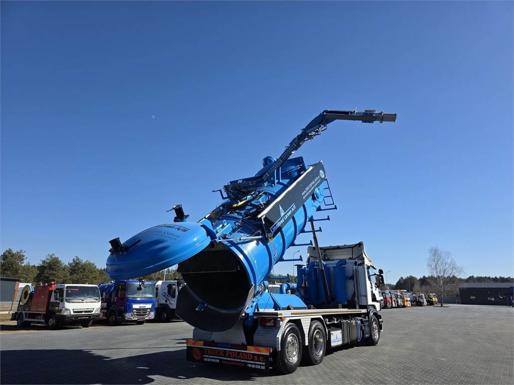 Scania Larsen FlexVac 311 Vacuum suction loader - Каналопочистваща машина: снимка 1 Scania Larsen FlexVac 311 Vacuum suction loader - Каналопочистваща машина: снимка 1