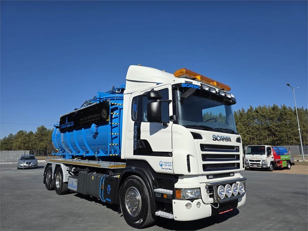 Scania Larsen FlexVac 311 Vacuum suction loader - Каналопочистваща машина: снимка 2 Scania Larsen FlexVac 311 Vacuum suction loader - Каналопочистваща машина: снимка 2