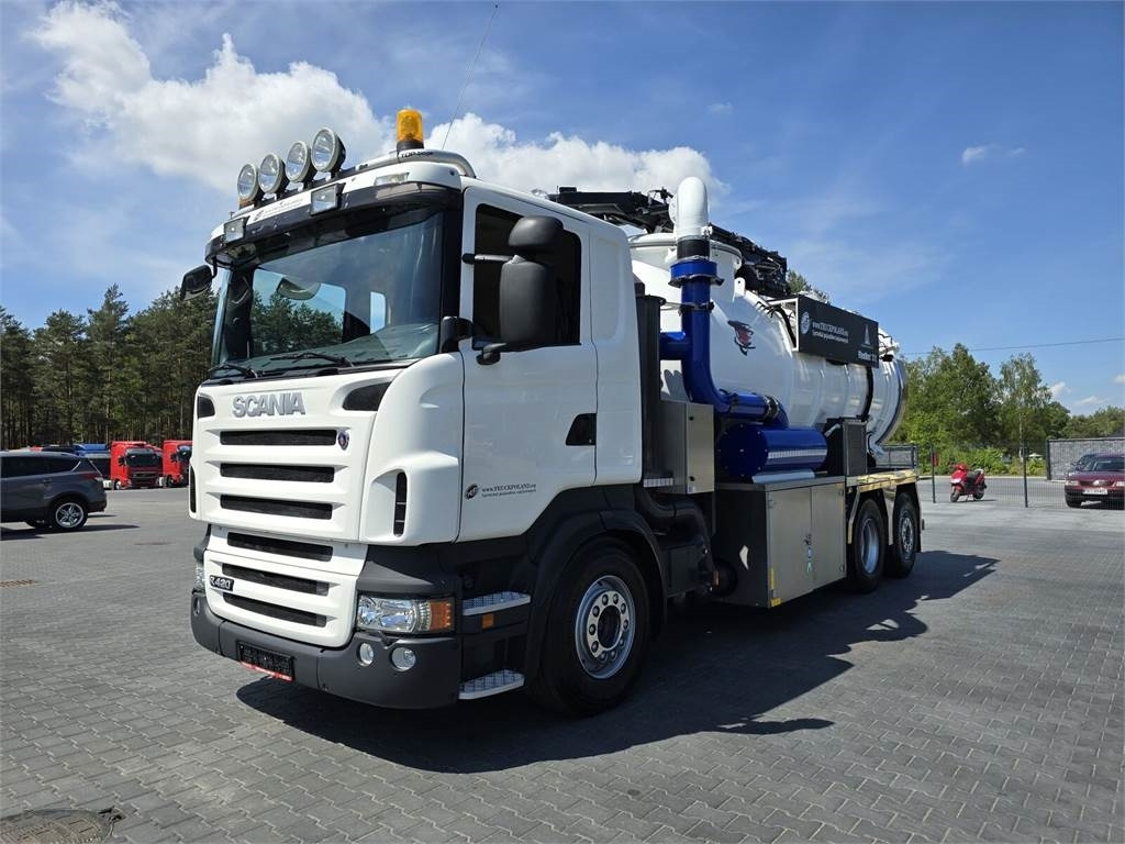 Scania Saugbagger Larsen FlexVac 311 Vacuum suction loade - Багер: снимка 3 Scania Saugbagger Larsen FlexVac 311 Vacuum suction loade - Багер: снимка 3