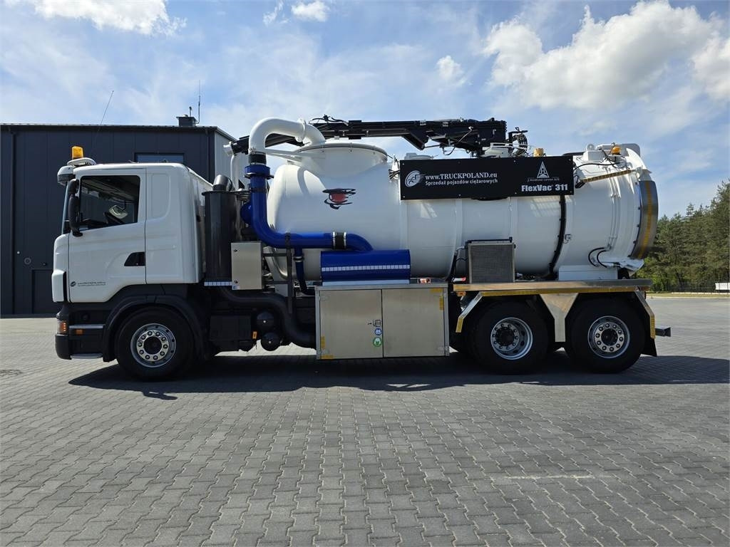 Scania Saugbagger Larsen FlexVac 311 Vacuum suction loade - Багер: снимка 4 Scania Saugbagger Larsen FlexVac 311 Vacuum suction loade - Багер: снимка 4