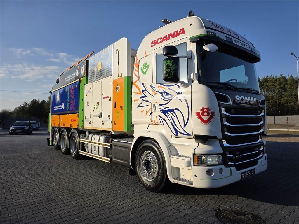 Scania V8 R580 MTS DINO 5 TRIPLE 54000V Saugbagger cleane - Багер: снимка 2 Scania V8 R580 MTS DINO 5 TRIPLE 54000V Saugbagger cleane - Багер: снимка 2