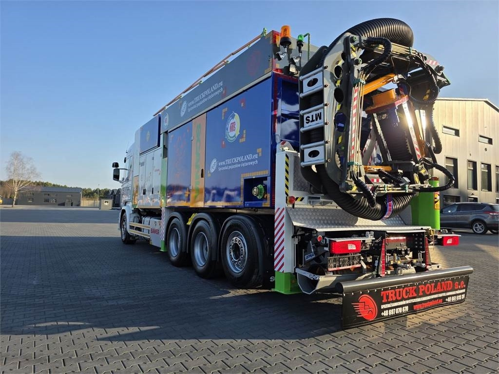 Scania V8 R580 MTS DINO 5 TRIPLE 54000V Saugbagger cleane - Каналопочистваща машина: снимка 5 Scania V8 R580 MTS DINO 5 TRIPLE 54000V Saugbagger cleane - Каналопочистваща машина: снимка 5