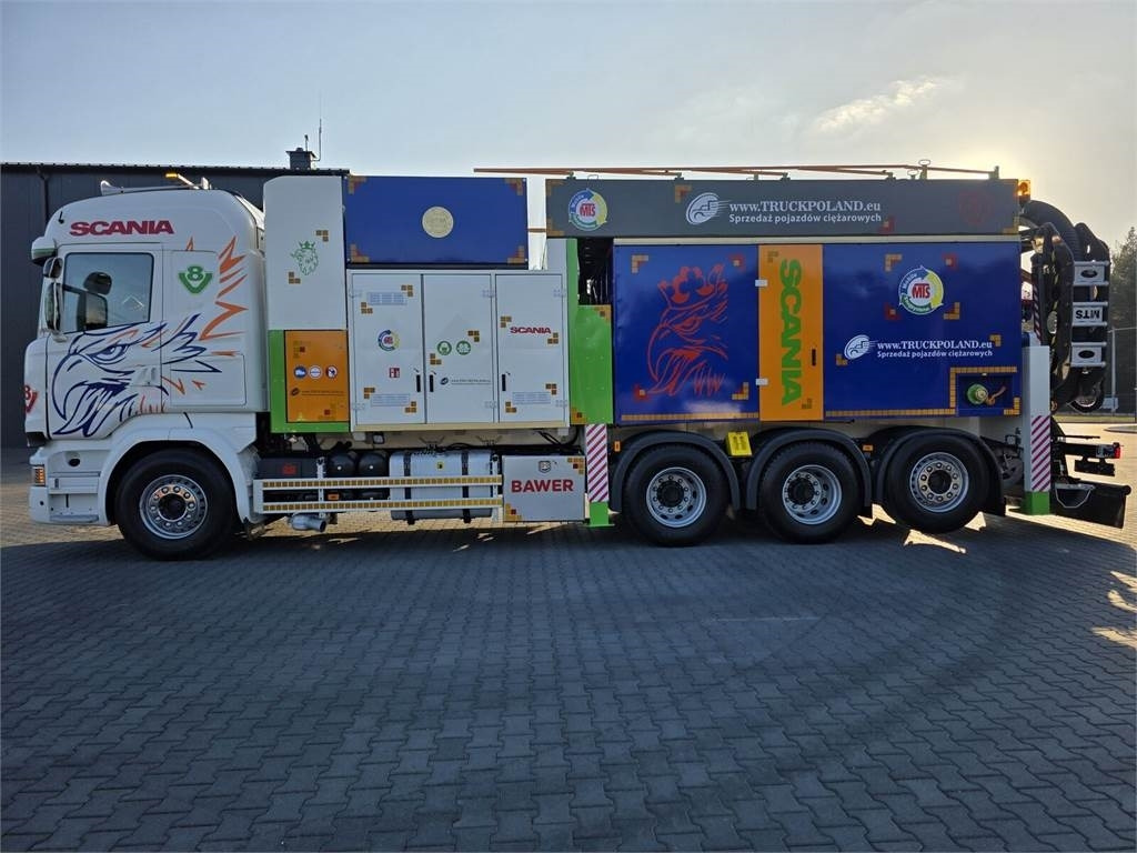 Scania V8 R580 MTS DINO 5 TRIPLE 54000V Saugbagger cleane - Багер: снимка 4 Scania V8 R580 MTS DINO 5 TRIPLE 54000V Saugbagger cleane - Багер: снимка 4
