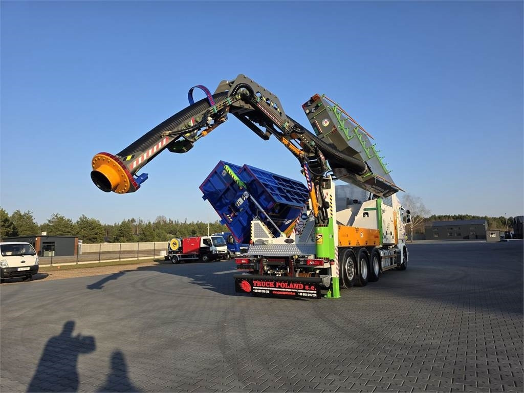 Scania V8 R580 MTS DINO 5 TRIPLE 54000V Saugbagger cleane - Багер: снимка 1 Scania V8 R580 MTS DINO 5 TRIPLE 54000V Saugbagger cleane - Багер: снимка 1