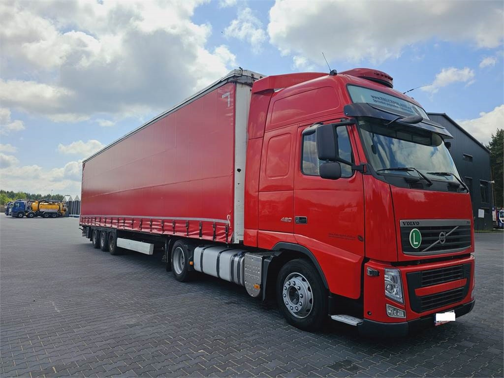 Volvo FH13 XXL EURO 5 2011 + KRONE MEGA RAISE - Влекач: снимка 2 Volvo FH13 XXL EURO 5 2011 + KRONE MEGA RAISE - Влекач: снимка 2