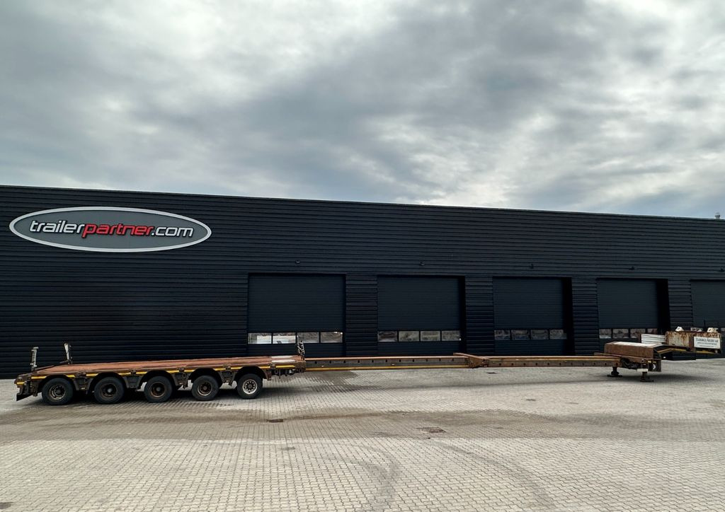 Doll 5 achs tieflader / 2 x ausziehbar / 26.000 mm - Нискорамна площадка полуремарке: снимка 1 Doll 5 achs tieflader / 2 x ausziehbar / 26.000 mm - Нискорамна площадка полуремарке: снимка 1