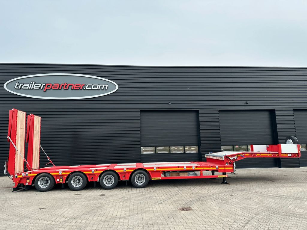 Faymonville Multimax 4 achs tieflader / Baggermulde - Нискорамна площадка полуремарке: снимка 1 Faymonville Multimax 4 achs tieflader / Baggermulde - Нискорамна площадка полуремарке: снимка 1