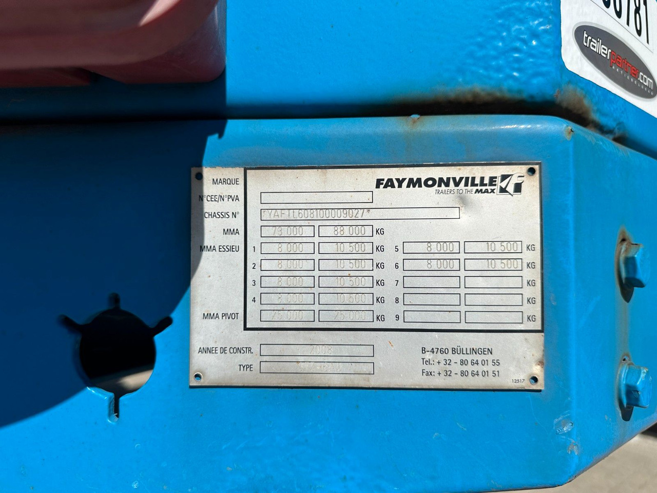 Faymonville Multimax 6 achs tieflader / ausziehbar - Нискорамна площадка полуремарке: снимка 3 Faymonville Multimax 6 achs tieflader / ausziehbar - Нискорамна площадка полуремарке: снимка 3