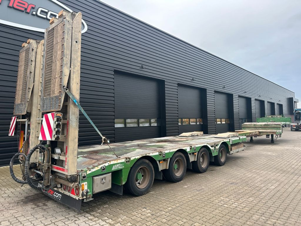 Нискорамна площадка полуремарке HRD AMT 4 achs tieflader / ausziehbar / Radmulde HRD AMT 4 achs tieflader / ausziehbar / Radmulde: снимка 9