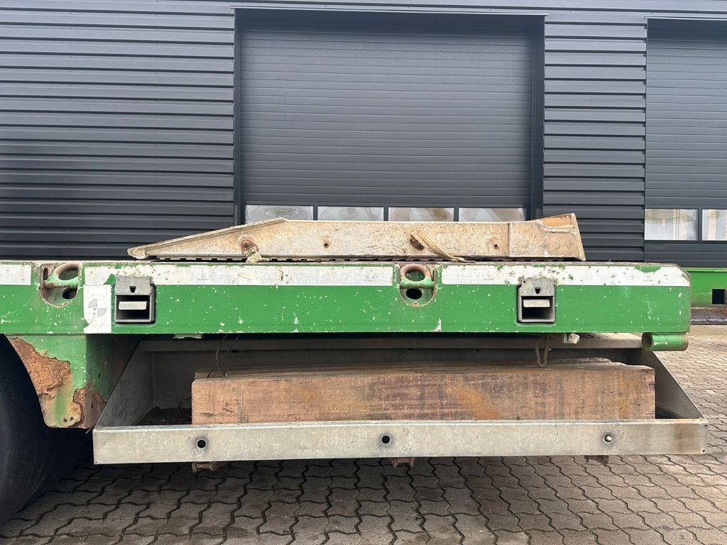 Нискорамна площадка полуремарке HRD AMT 4 achs tieflader / ausziehbar / Radmulde HRD AMT 4 achs tieflader / ausziehbar / Radmulde: снимка 6