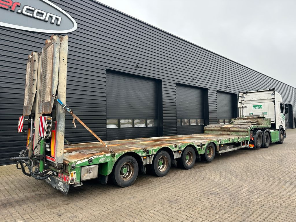 HRD AMT 4 achs tieflader / radmulde - Нискорамна площадка полуремарке: снимка 2 HRD AMT 4 achs tieflader / radmulde - Нискорамна площадка полуремарке: снимка 2