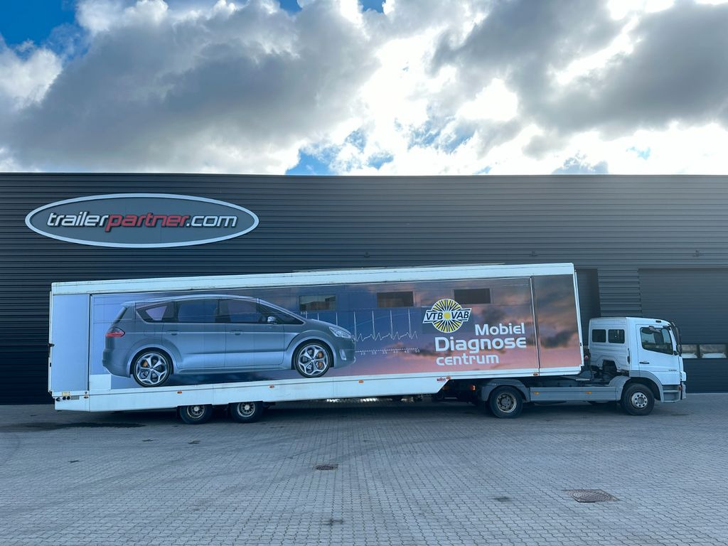 Mercedes-Benz Atego 1328 LS 4x2 + Diagnose Auflieger - Влекач: снимка 1 Mercedes-Benz Atego 1328 LS 4x2 + Diagnose Auflieger - Влекач: снимка 1