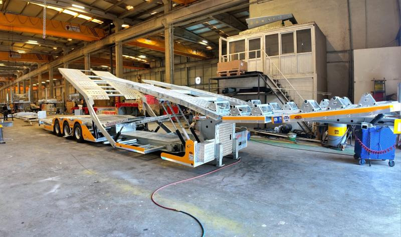 Eroglu 3 Axle Trucks Carriers - Автовоз полуремарке: снимка 4 Eroglu 3 Axle Trucks Carriers - Автовоз полуремарке: снимка 4