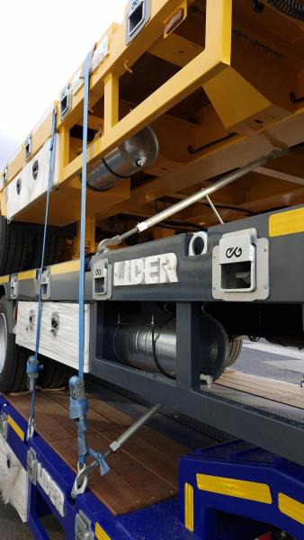 Lider trailer (Export Afrique) Porte-Char lames 4 essieux - Нискорамна площадка полуремарке: снимка 2 Lider trailer (Export Afrique) Porte-Char lames 4 essieux - Нискорамна площадка полуремарке: снимка 2