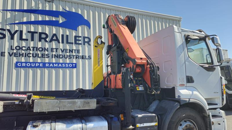 Renault Premium avec grue PALFINGER PK 18000 - Мултилифт с кука камион, Камион с кран: снимка 1 Renault Premium avec grue PALFINGER PK 18000 - Мултилифт с кука камион, Камион с кран: снимка 1