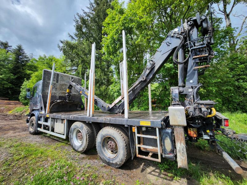 Scania R R 580 - Камион за дърва, Камион с кран: снимка 5 Scania R R 580 - Камион за дърва, Камион с кран: снимка 5