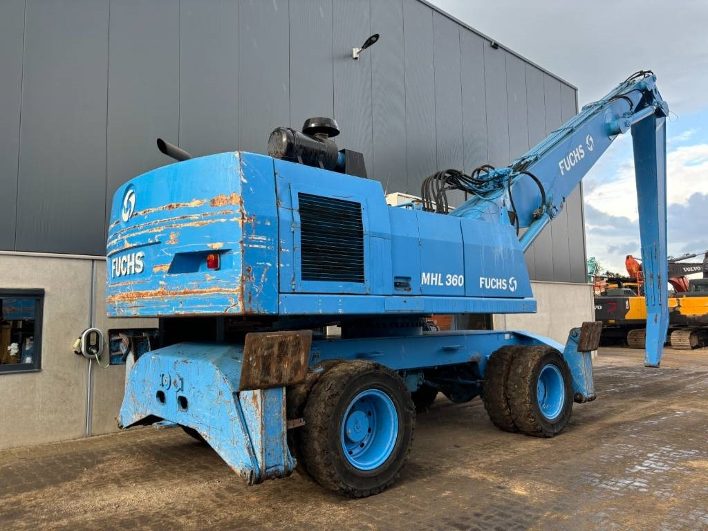 Багер за манипулиране на материали Fuchs MHL360 -- MHL 360 -- good order: снимка 17