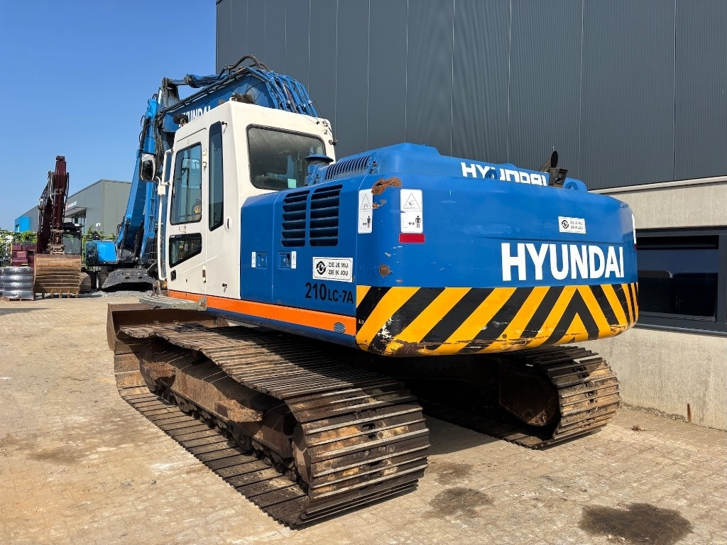 Hyundai Robex 210 LC-7 A - 210 - Верижен багер: снимка 3 Hyundai Robex 210 LC-7 A - 210 - Верижен багер: снимка 3