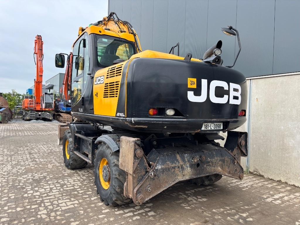 JCB JS 160 W - JS160W - JS 175 W - JS 145 W - Колесен багер: снимка 4 JCB JS 160 W - JS160W - JS 175 W - JS 145 W - Колесен багер: снимка 4