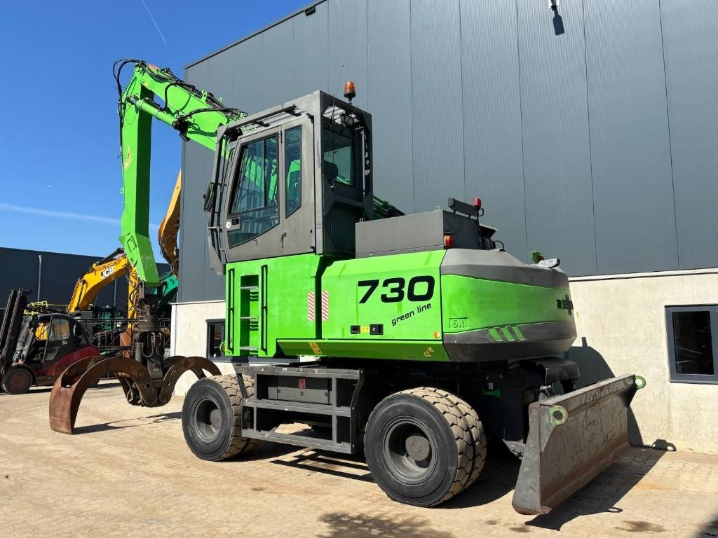 Sennebogen 730 -- Wood application -- incl grapple - Багер за манипулиране на материали: снимка 2 Sennebogen 730 -- Wood application -- incl grapple - Багер за манипулиране на материали: снимка 2