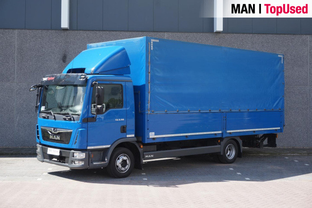 MAN TGL 8.190 4X2 BL / LBW / 38m3 - Бордови камион: снимка 1 MAN TGL 8.190 4X2 BL / LBW / 38m3 - Бордови камион: снимка 1