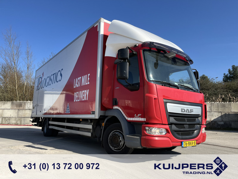 DAF LF 210 FA / 12 Ton / 354 dkm / Box / Laadklep / NL Truck - Камион фургон: снимка 1 DAF LF 210 FA / 12 Ton / 354 dkm / Box / Laadklep / NL Truck - Камион фургон: снимка 1