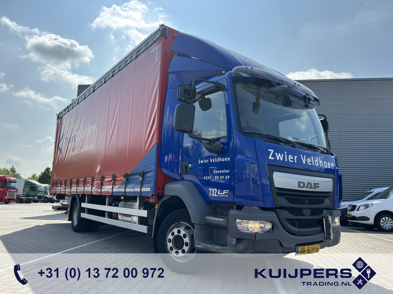 DAF LF 210 FA / 361 dkm / Curtainside / Loadlift / NL Truck - Камион с брезент: снимка 1 DAF LF 210 FA / 361 dkm / Curtainside / Loadlift / NL Truck - Камион с брезент: снимка 1