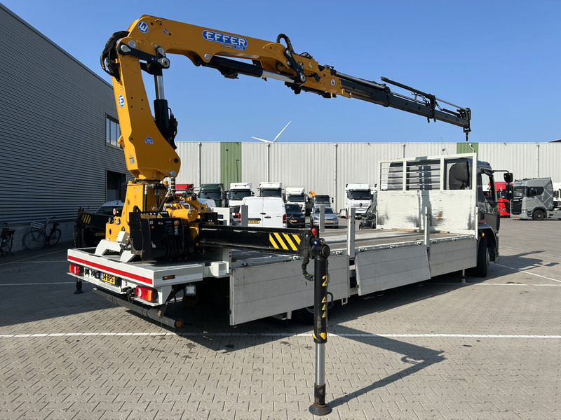 DAF LF 320 FA 19T + Burg BPM 0018 Trailer / Effer 175.2/c3s Crane / NL Combi - Бордови камион, Камион с кран: снимка 2 DAF LF 320 FA 19T + Burg BPM 0018 Trailer / Effer 175.2/c3s Crane / NL Combi - Бордови камион, Камион с кран: снимка 2