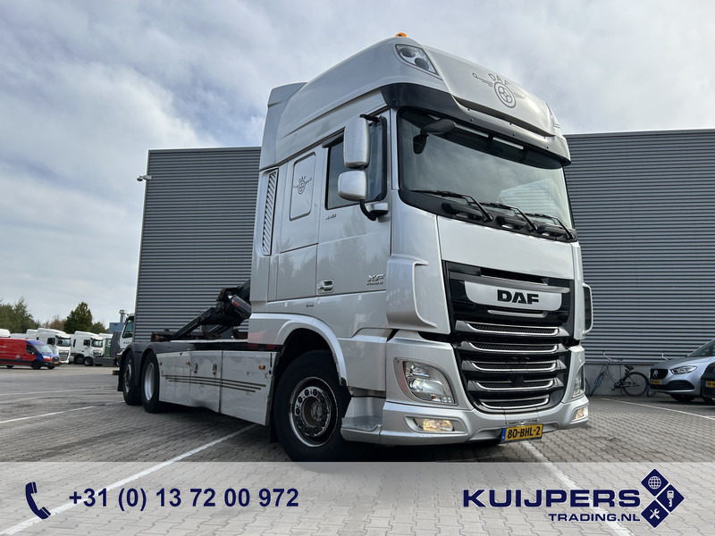 DAF XF 440 FAN SSC / Hiab Hook 21 Ton / 557 dkm / 9 Ton Front Axle - Мултилифт с кука камион, Камион с кран: снимка 1 DAF XF 440 FAN SSC / Hiab Hook 21 Ton / 557 dkm / 9 Ton Front Axle - Мултилифт с кука камион, Камион с кран: снимка 1