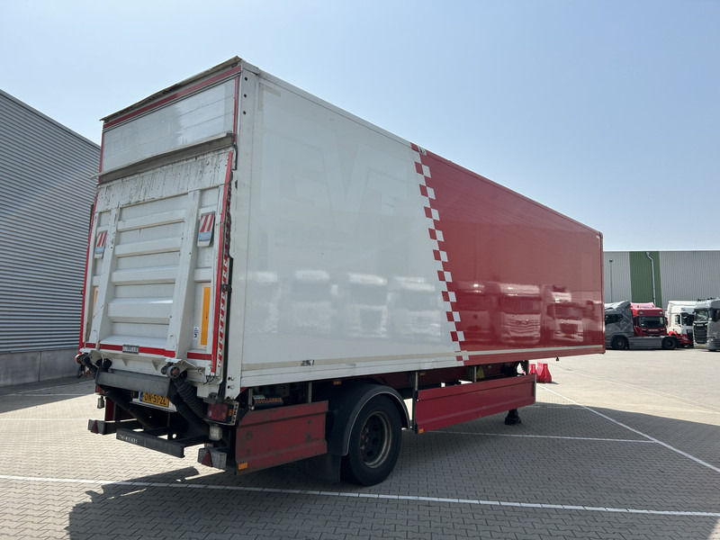 Groenewegen Jumbo / City / Box / Laadklep 2500 kg / APK TUV 11-25 - Затворена каросерия полуремарке: снимка 2 Groenewegen Jumbo / City / Box / Laadklep 2500 kg / APK TUV 11-25 - Затворена каросерия полуремарке: снимка 2
