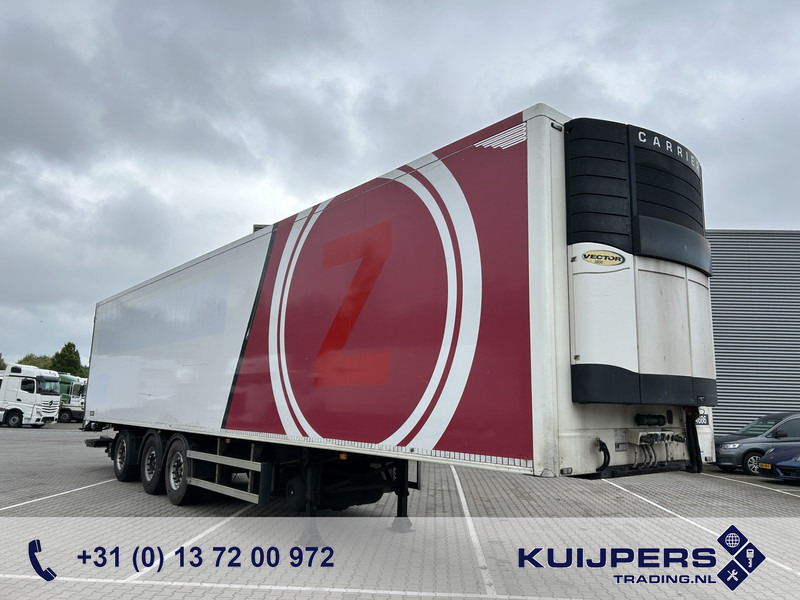 H.T.F. HZO 39 / Carrier Vector 1800 Frigo / Flowers / Loadlift 2500 kg / NL Trailer - Рефрижератор полуремарке: снимка 1 H.T.F. HZO 39 / Carrier Vector 1800 Frigo / Flowers / Loadlift 2500 kg / NL Trailer - Рефрижератор полуремарке: снимка 1