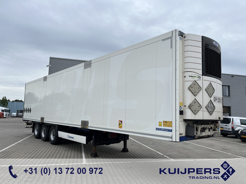 Krone Coolliner / Carrier Vector 1950 / Frigo Box / BPW Drum / APK TUV 04-26 - Рефрижератор полуремарке: снимка 1 Krone Coolliner / Carrier Vector 1950 / Frigo Box / BPW Drum / APK TUV 04-26 - Рефрижератор полуремарке: снимка 1