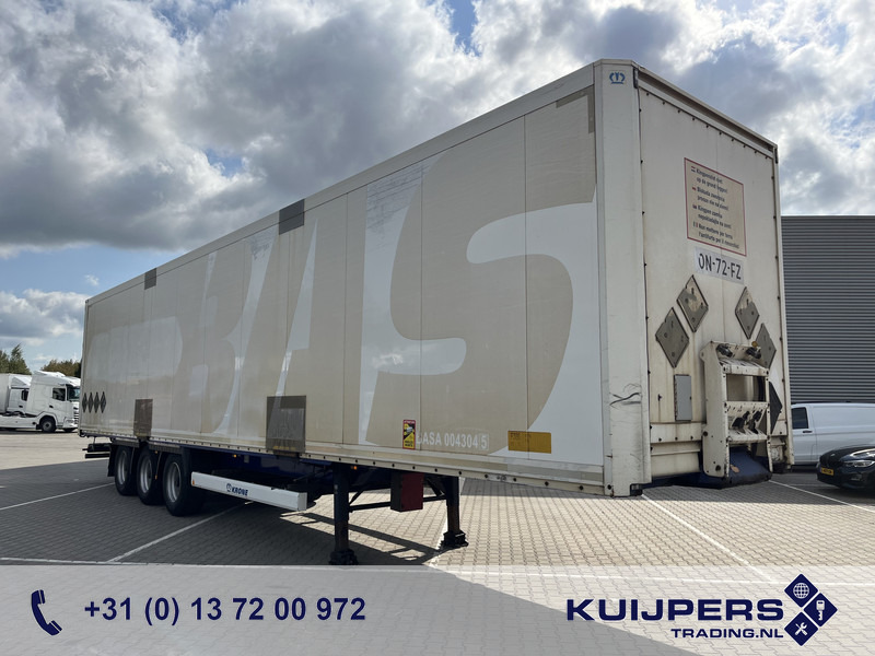 Krone DryLiner / Box / Huckepack / BPW Drum / APK TUV 04-26 - Затворена каросерия полуремарке: снимка 1 Krone DryLiner / Box / Huckepack / BPW Drum / APK TUV 04-26 - Затворена каросерия полуремарке: снимка 1