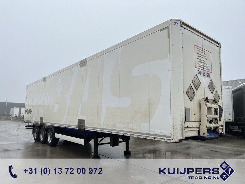 Krone DryLiner / Box / Huckepack / BPW Drum / - Затворена каросерия полуремарке: снимка 1 Krone DryLiner / Box / Huckepack / BPW Drum / - Затворена каросерия полуремарке: снимка 1