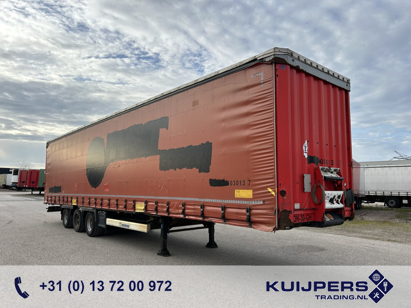Krone Profi Liner / Mega / Curtainside / BPW Drum / NL Trailer - Брезентово полуремарке: снимка 1 Krone Profi Liner / Mega / Curtainside / BPW Drum / NL Trailer - Брезентово полуремарке: снимка 1
