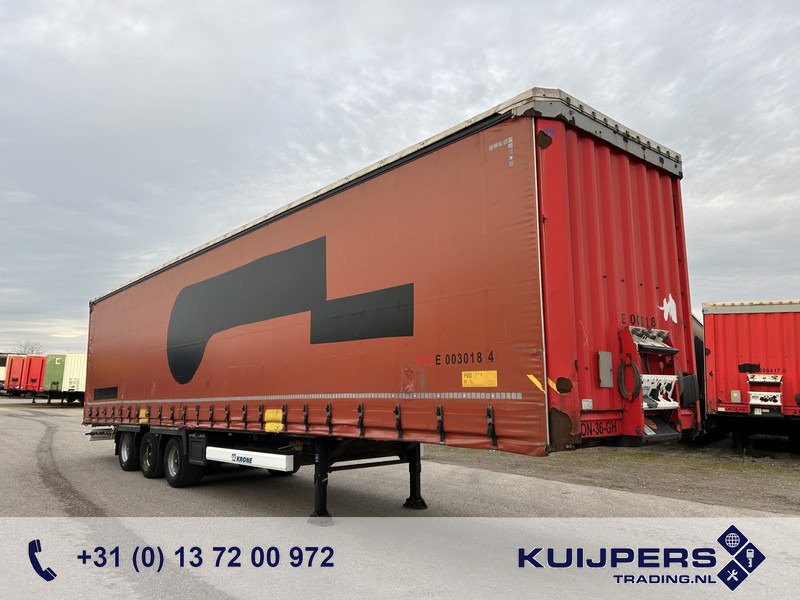 Krone Profi Liner / Mega / Curtainside / BPW Drum / NL Trailer - Брезентово полуремарке: снимка 1 Krone Profi Liner / Mega / Curtainside / BPW Drum / NL Trailer - Брезентово полуремарке: снимка 1
